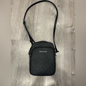 Michael Kors Gray/Black Crossbody Bag